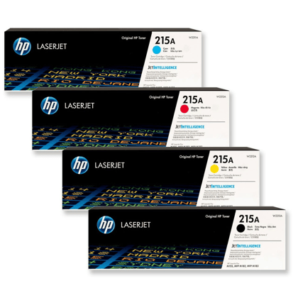 HP 215A CMYK Toner Cartridge Set | Compatible with HP Color LaserJet Pro M155, M182 & M183 Series Printers