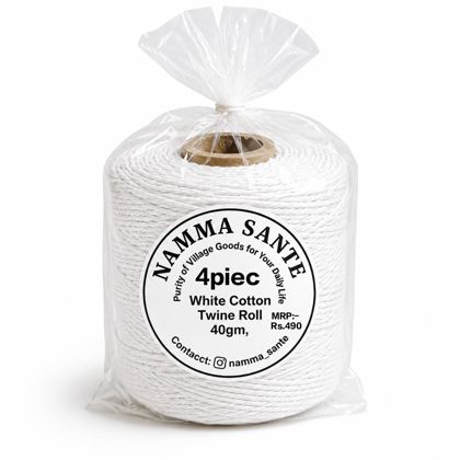 White Cotton Twine Roll 40gm, White Cotton Twisted Thread Roll 40gm, White Cotton Cord Roll 40gm, White Cotton Packing Twine 40gm, White Cotton Utility Twine 40gm White Cotton Twine Roll 40gm, White Cotton Twisted Thread Roll 40gm, White Cotton Cord Roll 40gm, White Cotton Packing Twine 40gm, White Cotton Utility Twine 40gm