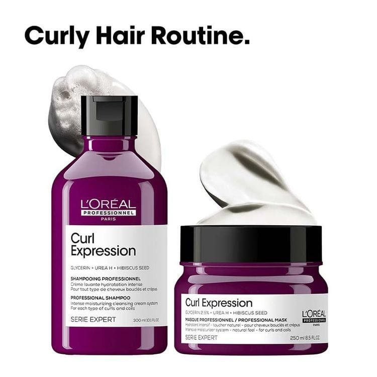 Loreal Professionnel Curl Expression Shampoo & Hair Mask Combo For Curly Hair (2pcs)