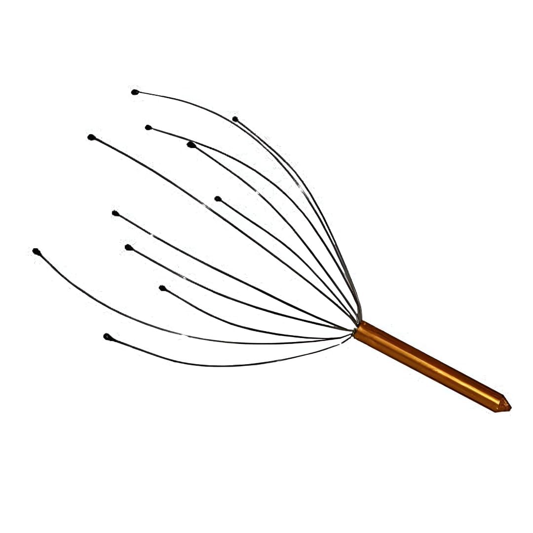 Hand Held Scalp Massager for Pain Relief, Hair Growth & Relaxations | Octopus Scalp Pointer - Pack of 1pc