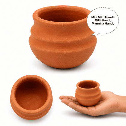 Mini Mitti Handi, Mitti Handi, Mannina Handi, Matichi Handi, Mannu Handi