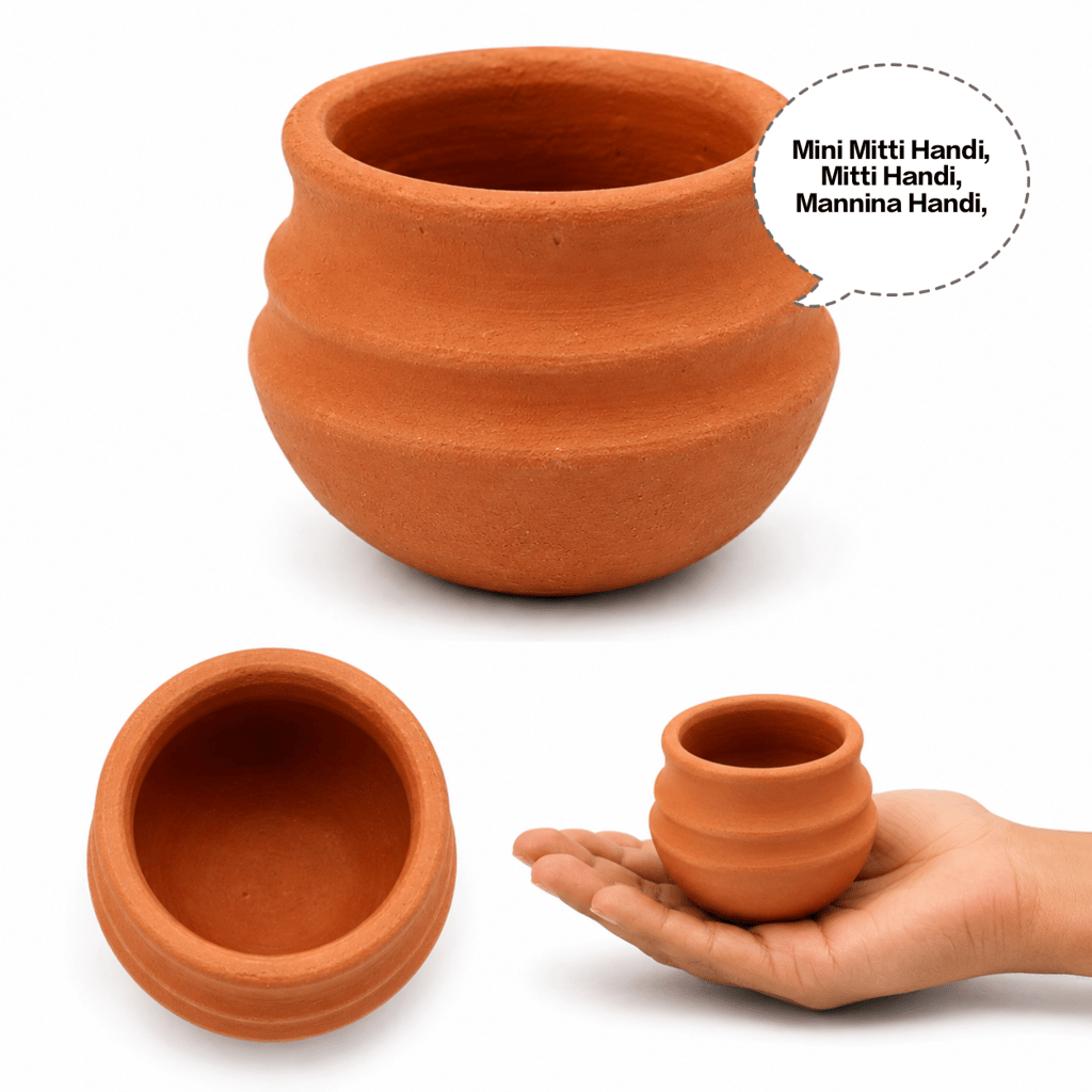 Mini Mitti Handi, Mitti Handi, Mannina Handi, Matichi Handi, Mannu Handi - Pooja Needs | Buy online on ZillyBuy