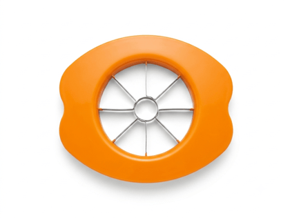 Apple Slicer & Corer | 8 Blade Stainless Steel Fruit Cutter with Easy-Grip Handles
