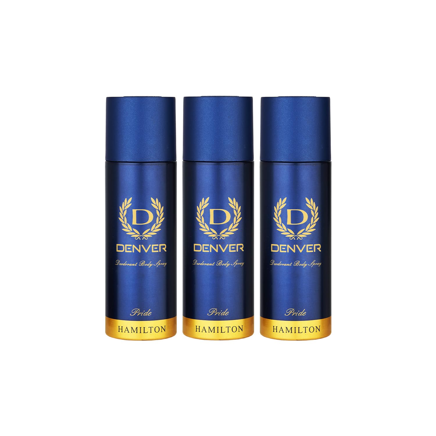 DENVER Pride Nano Deodorant For Men 50 ML Each, Pack Of 3 | Long Lasting Fragrance