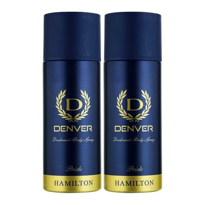 Denver Pride Deodorant for Men 150ml (Pack of 2) | Long Lasting Fragrance