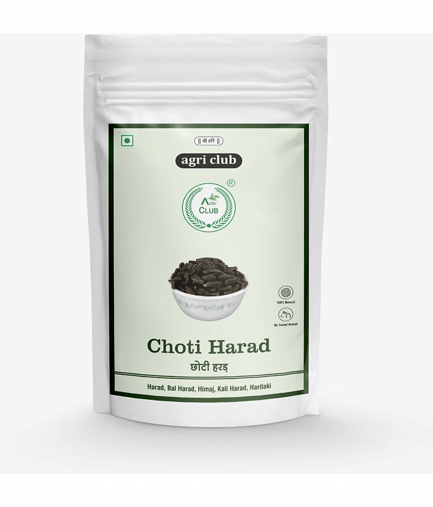 AGRI CLUB Choti Harad Raw Herbs 400 Gm