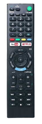 Sony TV Remote Control Bravia TV Remote RM-L1370 Works with Most Sony TV Smart LCD,LED,UHD,OLED,QLED & 4K Android TV-No Setup Required - Without Voice Command - Work with Netflix, Google Play, YouTube Shortcuts
