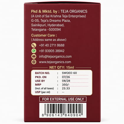 Sandalwood Essential Oil 15ml | 100% Pure & Natural | Warm, Woody, Soft & Sweet Fragrance | Reduces stress & promotes calmness | Skin Toner | Aromatherapy | Beauty and wellness  products