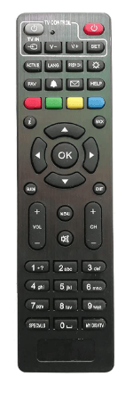 Dish TV HD Set Box Remote Control, Compatible with Dish TV HD Set Top Box