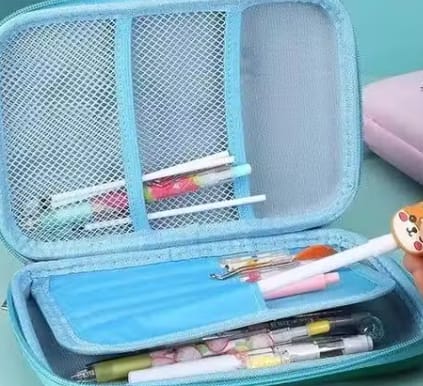 New Unicorn Star Big pouch With Stationery Pen Pencil