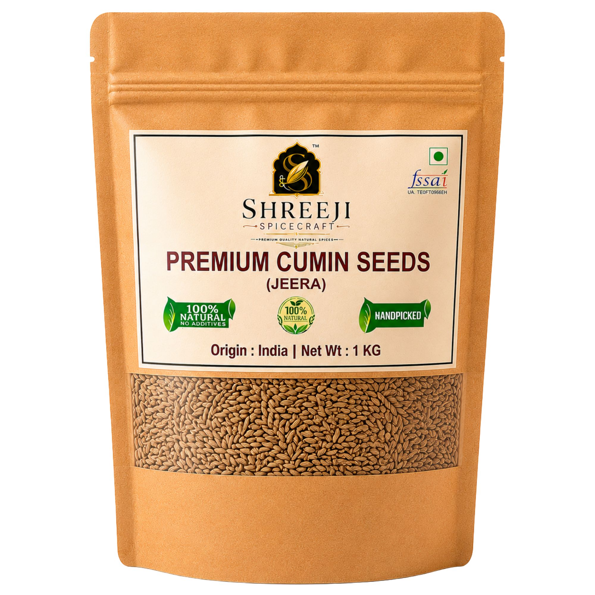1KG Premium Whole Cumin Seeds