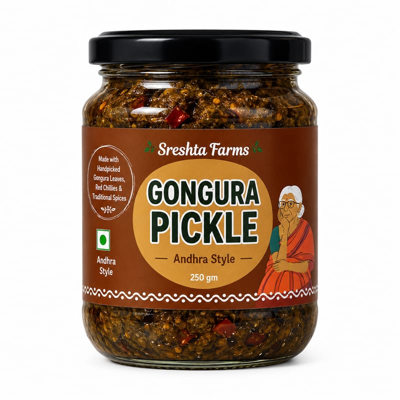 Sreshta Farms Gongura Pickle 250g