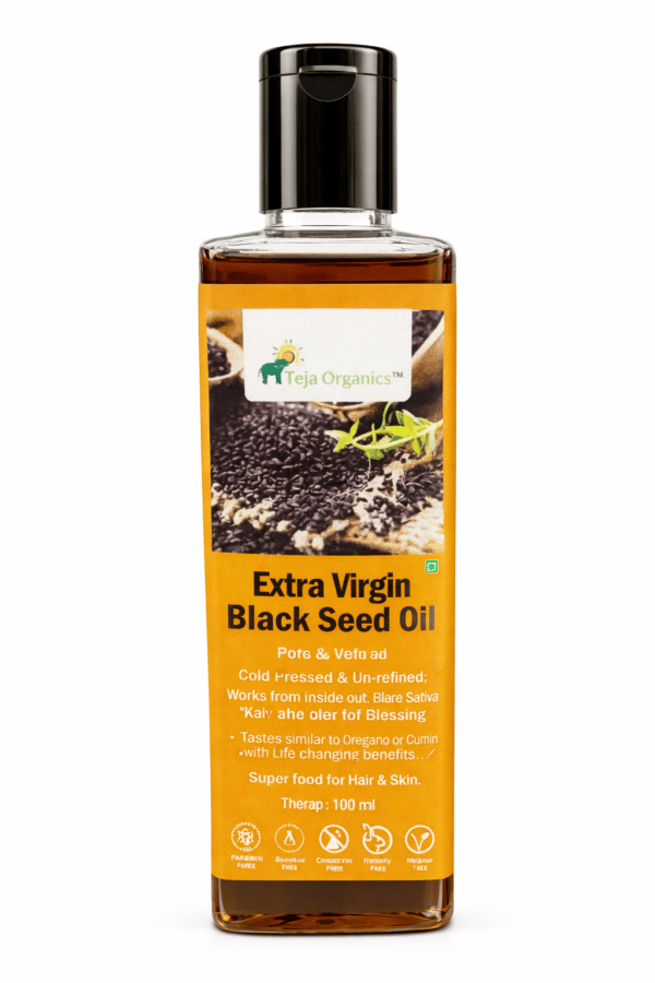 Extra Virgin Black Seed Oil | Cold-pressed Unrefined 