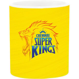 Chennai super kings printed coffee cup Ceramic Coffee Mug