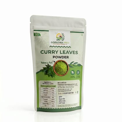 Curry Leaf Powder - 100 gm 