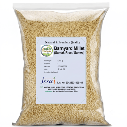 FPO Morwa Barnyard Millet (Samak Rice) - 200g