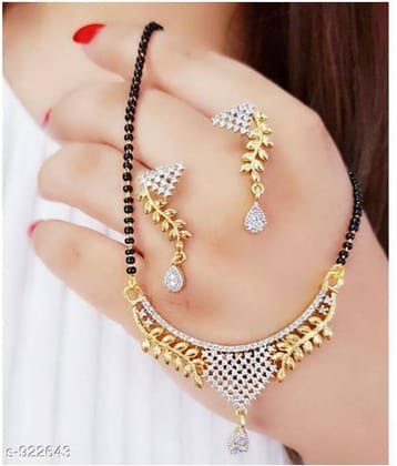 The Jaunty Penguin - Multi Color Mangalsutra Set ( Pack of 1 )