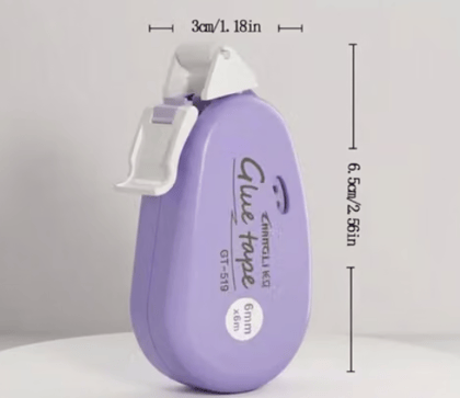 Mini Correction Tape Roller | Cute Glue Tape Dispenser 