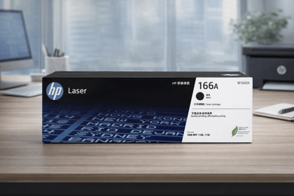 HP 166A Black Toner Cartridge (W1660A) Compatible with HP Laser 1008a, 1008w, HP Laser MFP 1188a, 1188w, 1188nw Printer