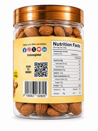 Pure Organic And Nutrient Rich Almond Non Pariel