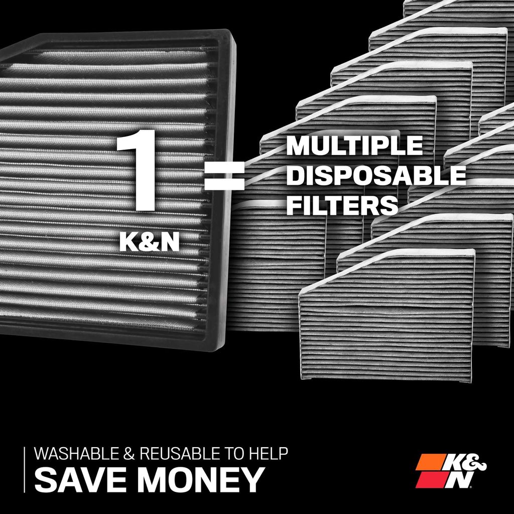 K&N Air Filter Vf2037 Cabin Filter for Hyundai I20 Elite