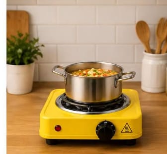 Portable Electric Hot Plate Burner for Compact and Convenient Cooking