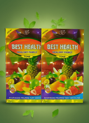 Best Health Syrup (Pack of 2) - Natural Herbal Ayurvedic Tonic for Vitality, Immunity & General Wellness