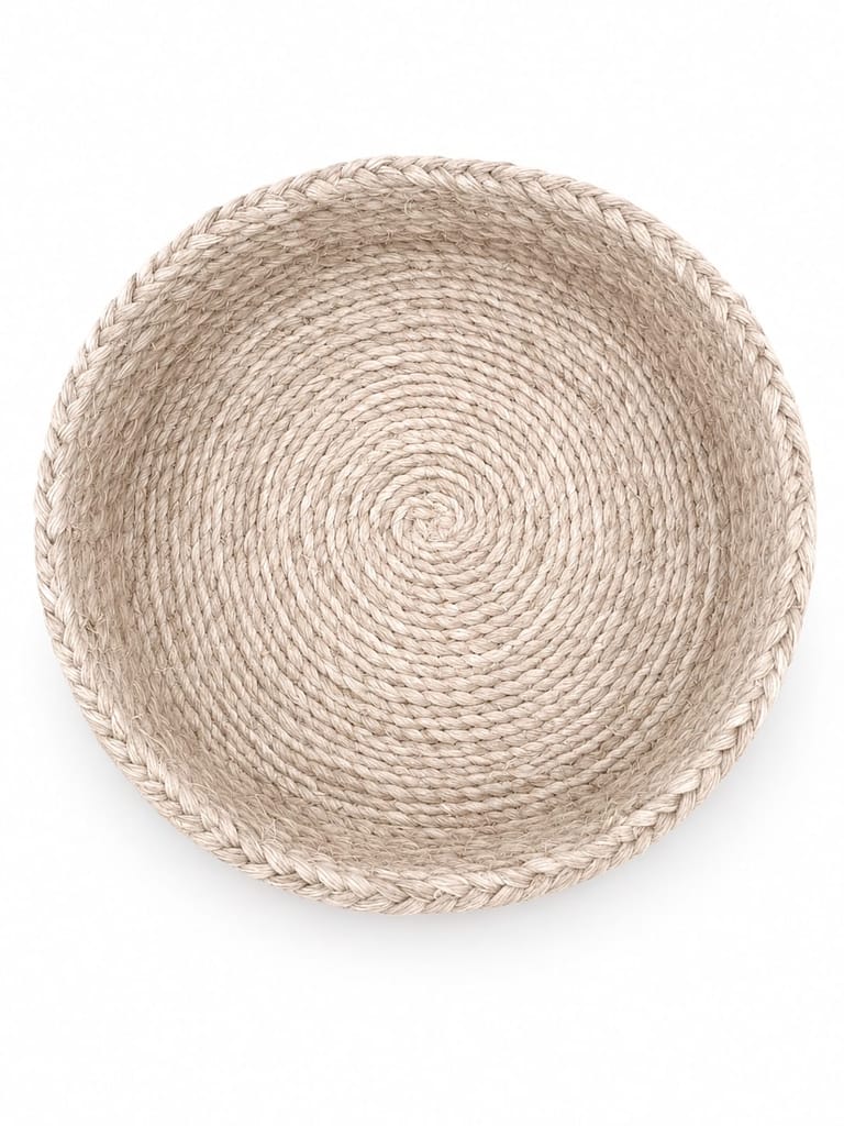 Banana Fiber Modak plus Multi-Utility Basket (Round)