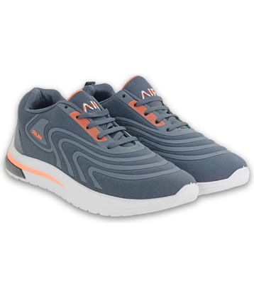 Spacer Hycross-01 Dark Grey,Orange Men's Sports Running Shoes