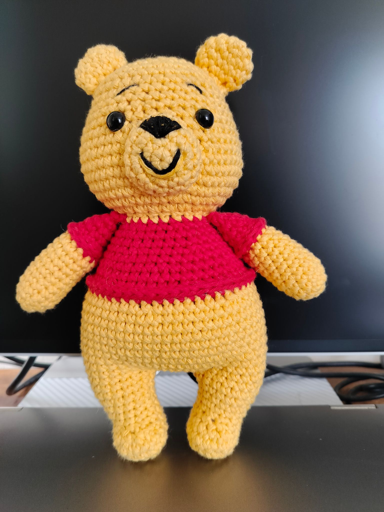 The Inspiring Winnie Crochet Toy