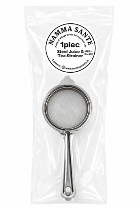 Steel Juice & Tea Strainer / Stainless Steel Strainer / Tea Strainer / Juice Strainer / Kitchen Channi