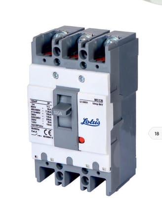 Lotus 100A 3POLE  MCCB Molded Case Circuit Breaker