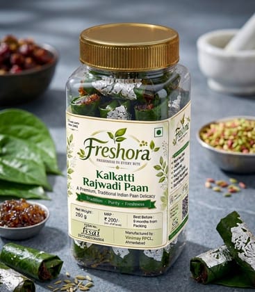 Freshora Mouth Freshner - Original Kalkatti Rajwadi Paan (125 Grams) Freshora Mouth Freshner - Original Kalkatti Rajwadi Paan (125 Grams)
