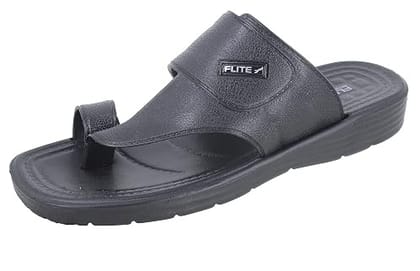 Flite Men's Black Toe Ring Casual Sandals