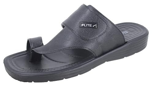 Flite Men's Black Toe Ring Casual Sandals