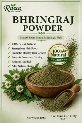 Rivaa Naturals Bhringraj Powder