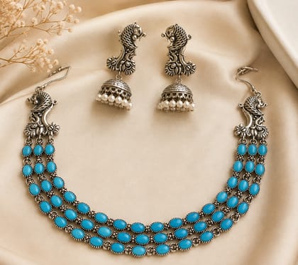 Glamvila Neel Tarang Jewellery set