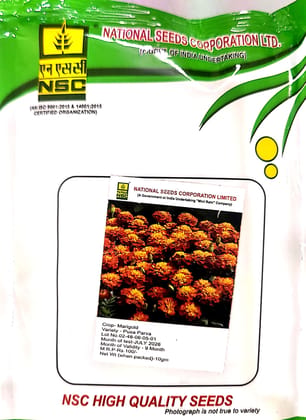 Nsc Marigold Pusa Parva, 10 Gram TL SEED 