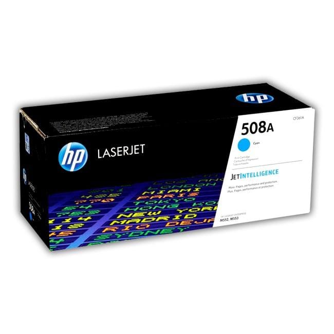Hp 508a Cyan Original Laserjet Toner Cartridge (cf361a)