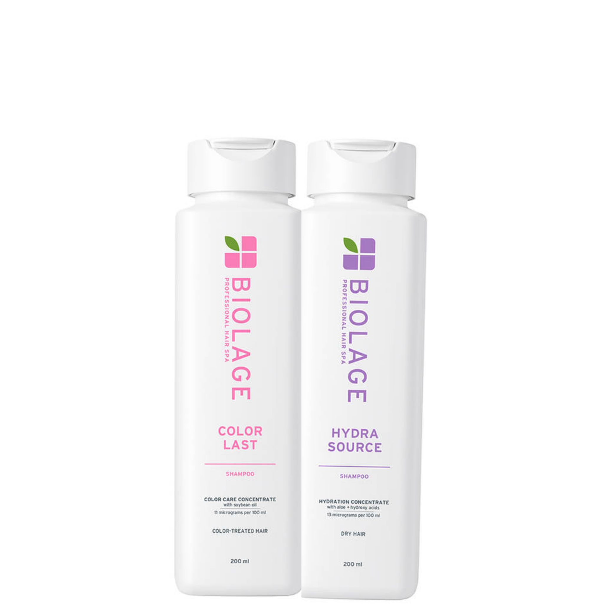 Biolage Colorlast + Hydrasource shampoo Combo (Pack of 2) 