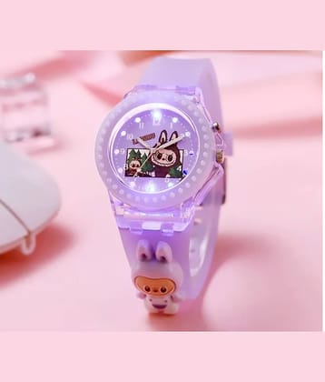 MIVAAN Purple Dial Analog Girls Watch ( Pack of 1 )