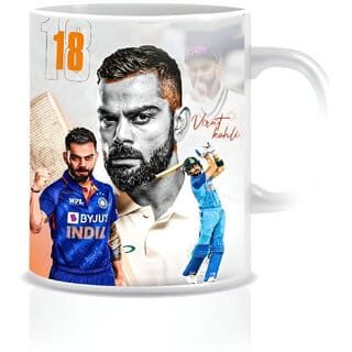 IPL TEAM Star & Indian Cricket Star - Virat Kohli Ceramic Coffee Mug