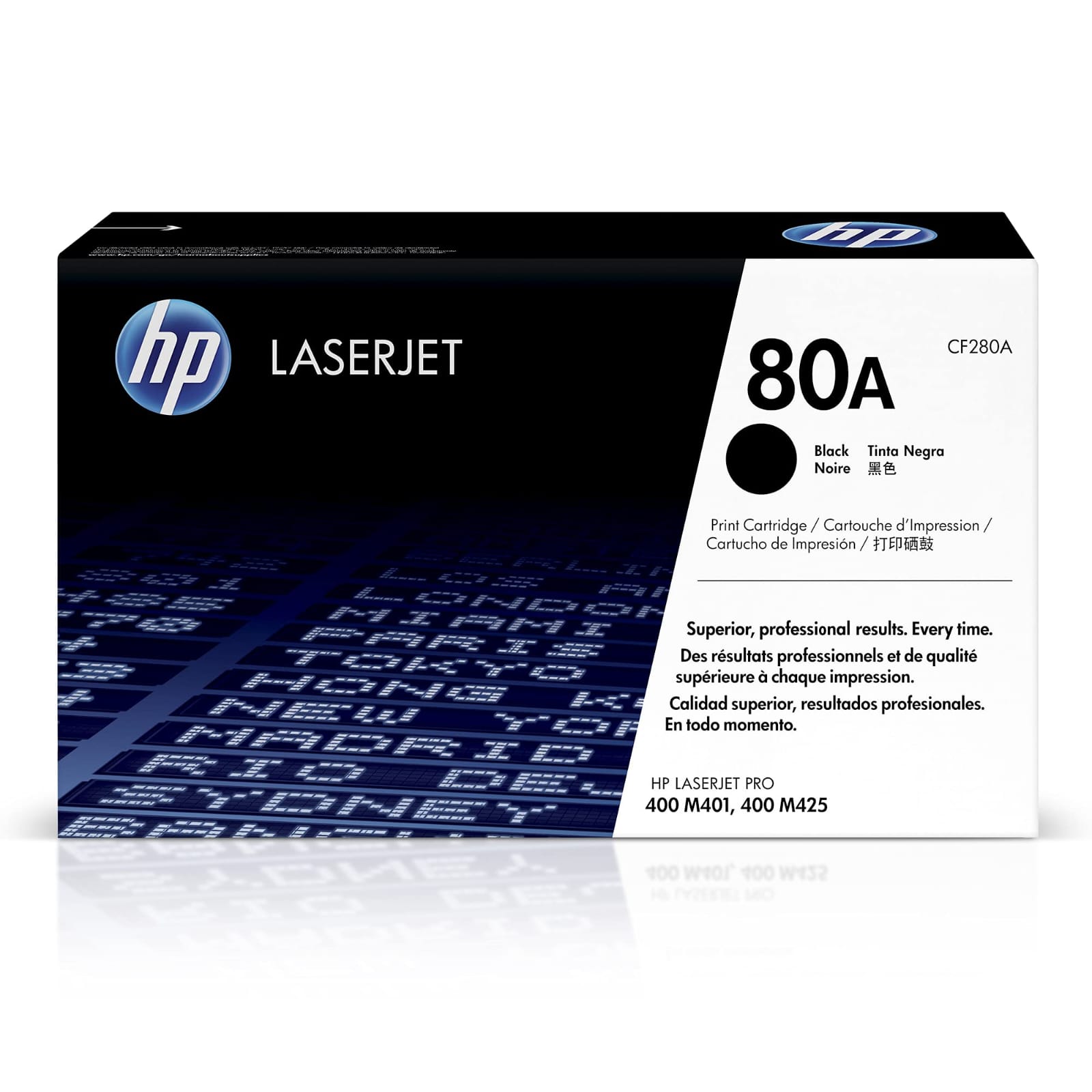 HP 80A CF280A Black Original Toner Cartridge For HP LaserJet 400, M401, M401d, M401dn, M401, M425 MFP
