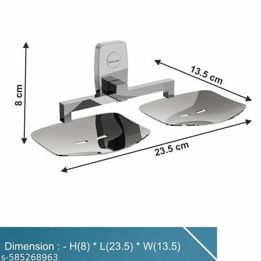 Nexanest Dual Stainless Steel Soap Holder