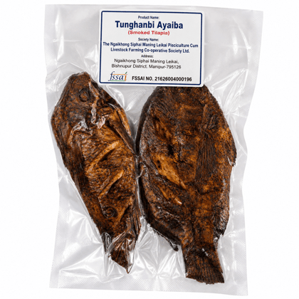 Tunghanbi Ayaiba( Smoked Tilapia)