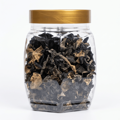 Dry Edible Black Fungus (Cloud Ear and Wood Ear Mushrooms) 100 gm
