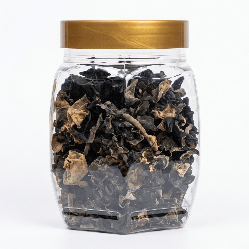 Dry Edible Black Fungus (Cloud Ear and Wood Ear Mushrooms) 100 gm
