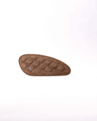 tank pads mini suede diamond-tobacco brown / in