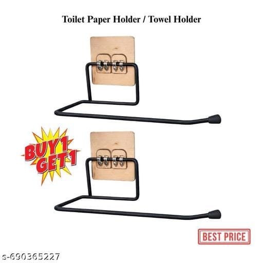 Bathroom Accessories Toilet Paper Holder Buy 1 Get 1 - Bundle of 2