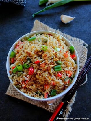 Veg Chilli Garlic Fried Rice